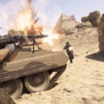 WWII African Battle Scene  meme template blank Military, gaming, Nazis