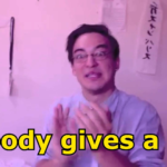 Filthy Frank 'Nobody gives a shit'  meme template blank YouTUbe