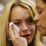 Lindsay Lohan Crying  meme template blank