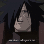 Weakness disgusts me  meme template blank Anime