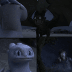 Toothless and White Dragon  meme template blank Disney, Pixar, How to Train Your Dragon