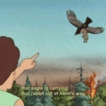 Meme Generator – That eagle is carrying the rabbit out of harms way