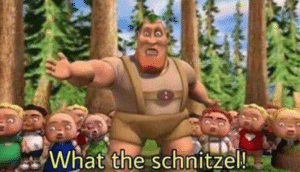 What the schnitzel  Surprised meme template