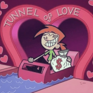 Vicky tunnel of love Love meme template
