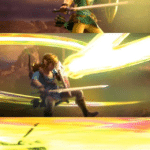 Link being hit by beam  meme template blank gaming, Nintendo, Zelda