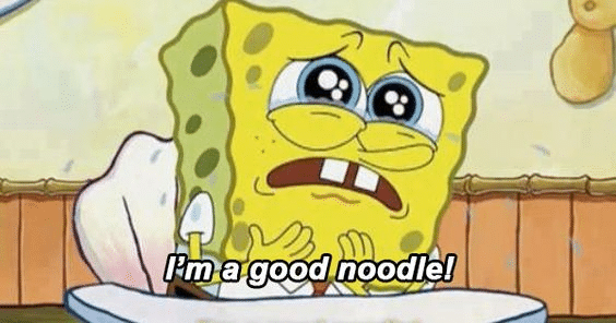 Meme Generator - Spongebob ‘Im a good noodle’ - Newfa Stuff