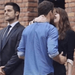 Couple kissing while man in suit stands nearby  meme template blank boyfriend, girlfriend, friend zone
