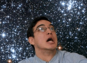 Filthy Frank in Space  Surprised meme template