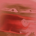 Pepe Screaming, Angry  meme template blank Red