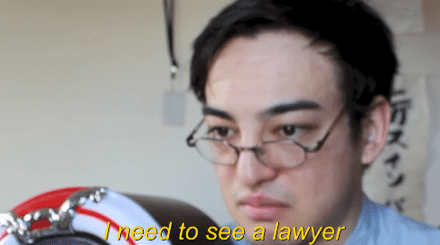 I need to see a lawyer  meme template blank Filthy Frank, YouTube