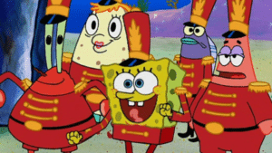 Spongebob Excited Exciting meme template