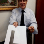 Old guy handing you the L  meme template blank at-you