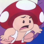 Scared Toad  meme template blank Nintendo, Mario