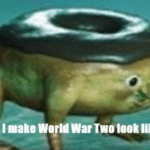 Shut up before I make World War Two look like a tea party  meme template blank