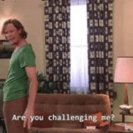 Shaggy 'Are you challenging me'  meme template blank Scooby Doo