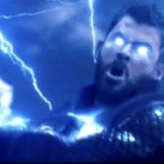 Thor Laser Eyes  meme template blank Marvel Avengers
