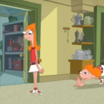 Crawling candace Fineas and Ferb meme template blank Sneaking