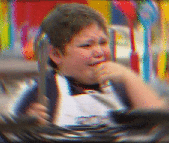 Fat kid crying  meme template blank radial blur