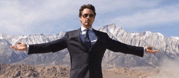 Tony Stark hands out  meme template blank Marvel Avengers, Iron Man