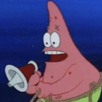 Meme Generator – Patrick yelling through megaphone