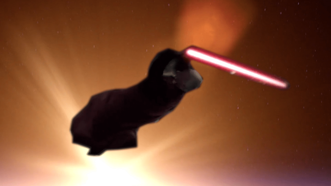 Meme Generator - Palpatine flying with lightsaber - Newfa Stuff