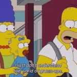 Homer 'I just dont understand the world of grown-ups' Simpsons meme template blank