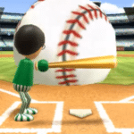 Wii sports giant baseball  meme template blank Nintendo, gaming