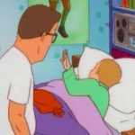 Meme Generator – Bobby dismissing Hank in bed