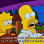 Homer 'The reason we have elected officials is so we dont have to think all the time' Simpsons meme template blank