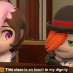 This class is an insult to my dignity  meme template blank