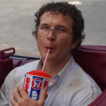 Alexei Drinking Slurpee Stranger Things meme template