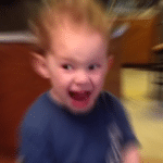 Gavin screaming  meme template blank radial blur