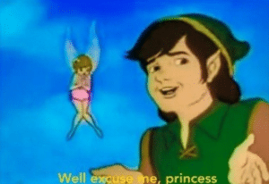 Link ‘Well excuse me princess’ Gaming meme template