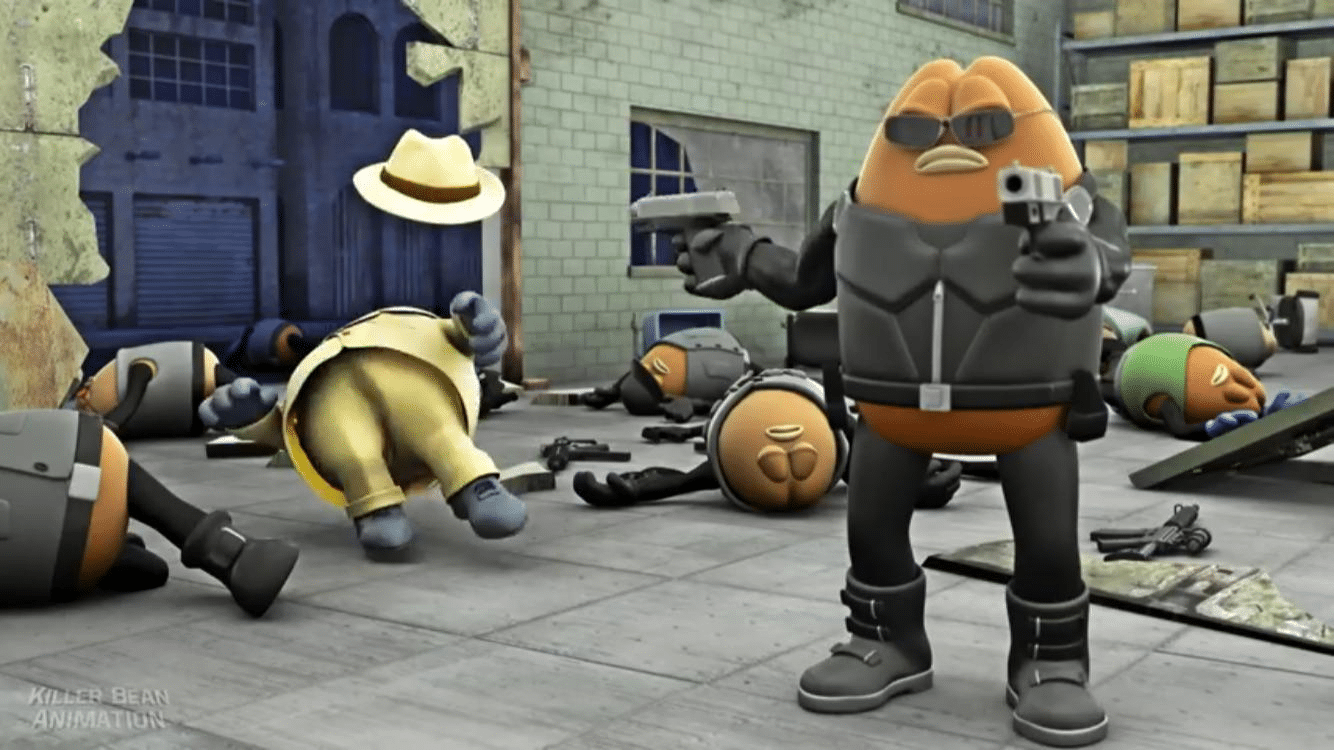 Meme Generator Killer Bean surrounded by bodies Newfa Stuff