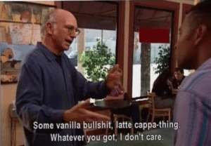Some vanilla bullshit  Food meme template