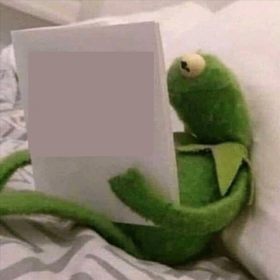 Meme Generator Kermit Reading Book Newfa Stuff