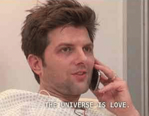 The Universe is Love Wholesome meme template