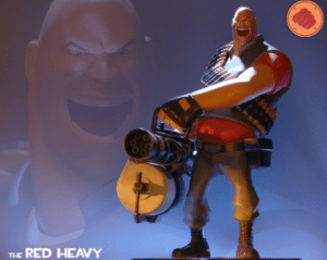 The Red Heavy TF2 meme template