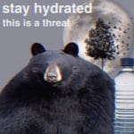 water-memes thanos text: stay hydrated this is a threat  thanos