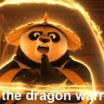 I am the dragon warrior animal meme template blank Kung Fu Panda, Dreamworks
