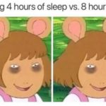 depression-memes depression text: Getting 4 hours of sleep vs. 8 hours hh  depression