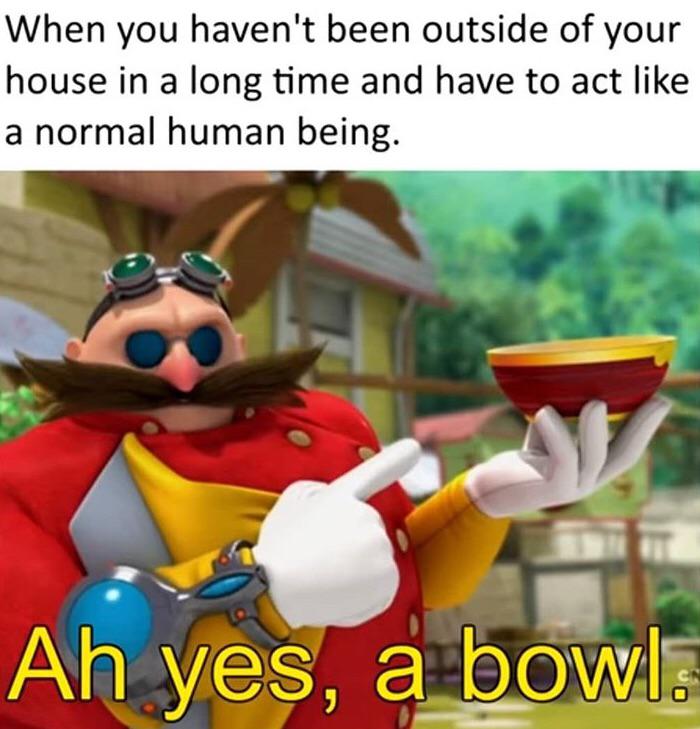 depression depression-memes depression text: When you haven't been outside of your house in a long time and have to act like a normal human being. Am ye9, a bowE 