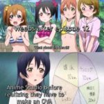 anime-memes anime text: What about thAtjea€h? Anime Studio before reä lüi,ng they have t, - an OVA The what?  anime