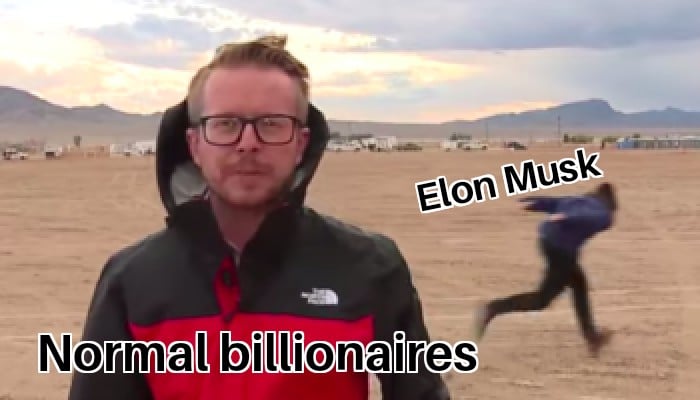 other other-memes other text: Eton Musk Normal billionaires 
