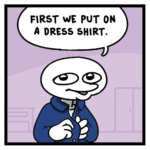 political-memes political text: HOW DO RACISTS GO TO WORK? SAME AS you, LibTARD. FIRST WE PUT ON A DRESS SHIRT. THEN WE GRAB OUR BADGE.  political