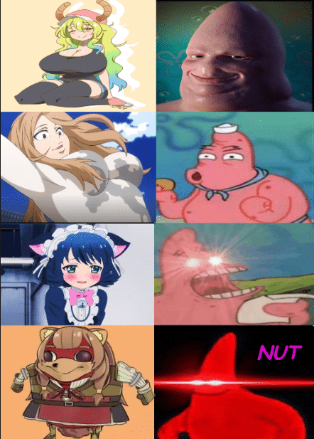 anime anime-memes anime text: NUT 