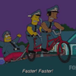 Meme Generator – Wiggum being towed