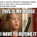 christian-memes christian text: when u see the Jehovah