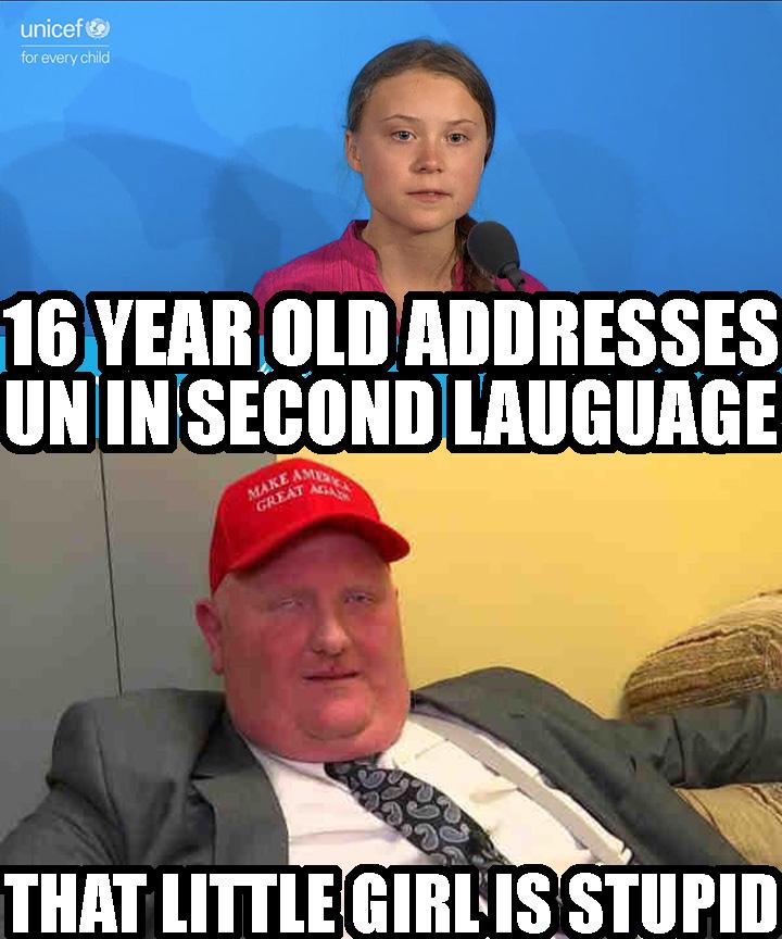 political political-memes political text: unicefO for every child 16 YEAR ADDRESSES SECOND LAUGUAGE THAT LITTLE STUPID 