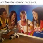 depression-memes depression text: how it feels to listen to podcasts  depression